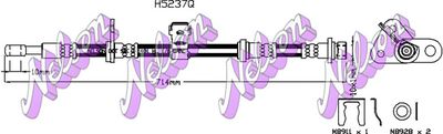 H5237Q KAWE Тормозной шланг