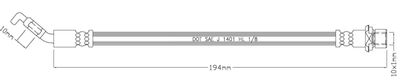 LVBH1636 MOTAQUIP Тормозной шланг