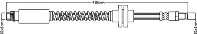 JBH1064 JURATEK Тормозной шланг