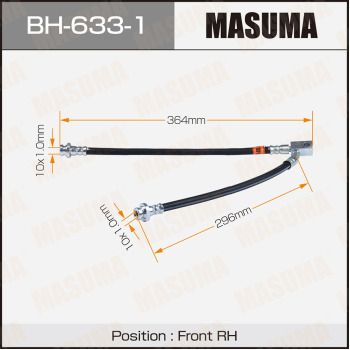 BH6331 MASUMA Тормозной шланг