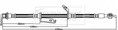 BBH7946 BORG & BECK Тормозной шланг