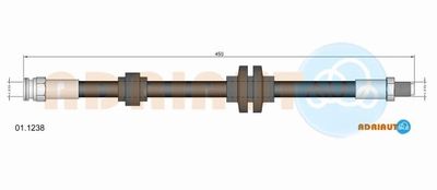 011238 ADRIAUTO Тормозной шланг