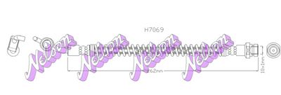 H7069 KAWE Тормозной шланг