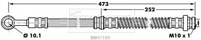 BBH7109 BORG & BECK Тормозной шланг