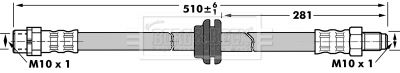 BBH6924 BORG & BECK Тормозной шланг