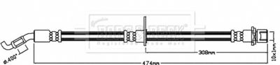 BBH8045 BORG & BECK Тормозной шланг