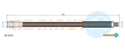 351213 ADRIAUTO Тормозной шланг