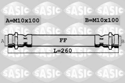SBH0165 SASIC Тормозной шланг