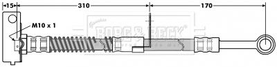 BBH7041 BORG & BECK Тормозной шланг