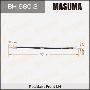 BH6802 MASUMA Тормозной шланг