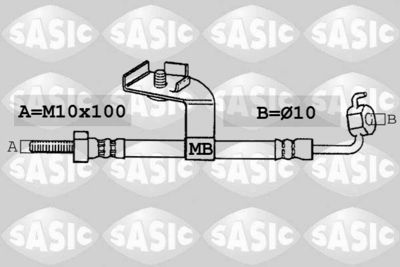 SBH6327 SASIC Тормозной шланг