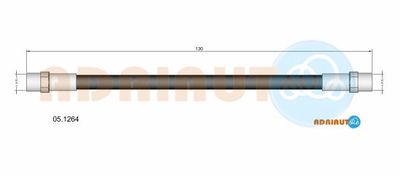 051264 ADRIAUTO Тормозной шланг