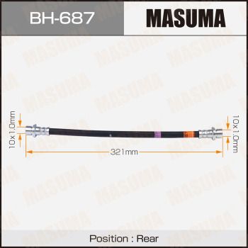 BH687 MASUMA Тормозной шланг