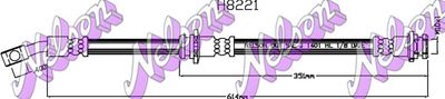 H8221 KAWE Тормозной шланг