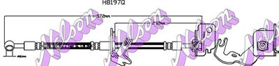 H8197Q KAWE Тормозной шланг