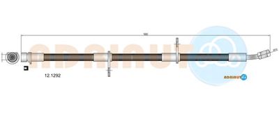 121292 ADRIAUTO Тормозной шланг