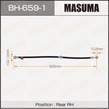 BH6591 MASUMA Тормозной шланг