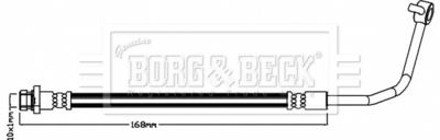 BBH8216 BORG & BECK Тормозной шланг