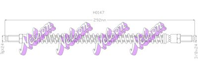 H0147 KAWE Тормозной шланг