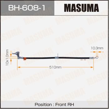 BH6081 MASUMA Тормозной шланг