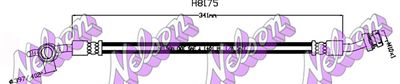 H8175 KAWE Тормозной шланг