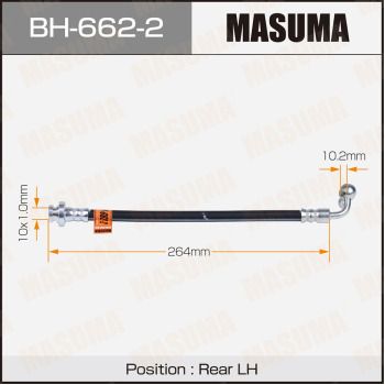 BH6622 MASUMA Тормозной шланг