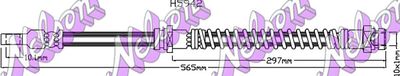 H5942 KAWE Тормозной шланг