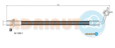 5212821 ADRIAUTO Тормозной шланг