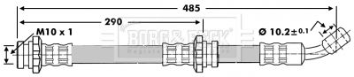 BBH6674 BORG & BECK Тормозной шланг