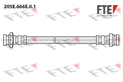 9240913 FTE Тормозной шланг