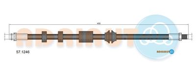 571246 ADRIAUTO Тормозной шланг