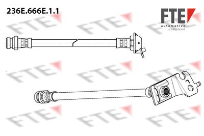 9240916 FTE Тормозной шланг