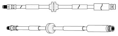 514571 CEF Тормозной шланг
