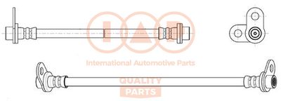 70812155 IAP QUALITY PARTS Тормозной шланг