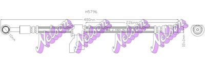 H5796 KAWE Тормозной шланг