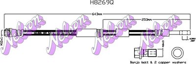 H8269Q KAWE Тормозной шланг