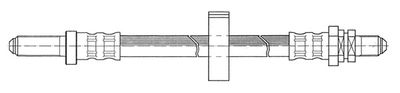 510744 CEF Тормозной шланг