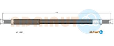 131222 ADRIAUTO Тормозной шланг