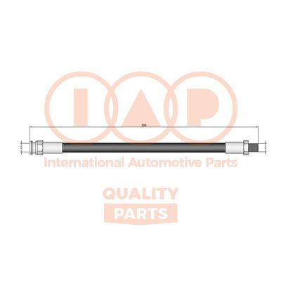 70812161 IAP QUALITY PARTS Тормозной шланг