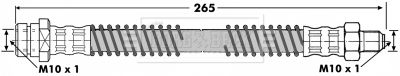 BBH7054 BORG & BECK Тормозной шланг