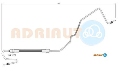 351275 ADRIAUTO Тормозной шланг