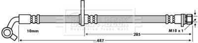 BBH7681 BORG & BECK Тормозной шланг