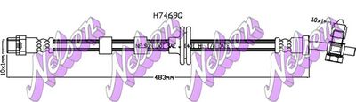 H7469Q KAWE Тормозной шланг