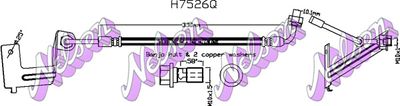 H7526Q KAWE Тормозной шланг