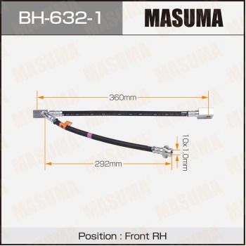 BH6321 MASUMA Тормозной шланг