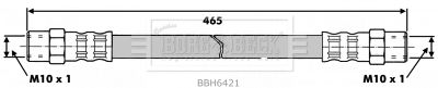 BBH6421 BORG & BECK Тормозной шланг