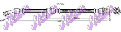 H7786 KAWE Тормозной шланг