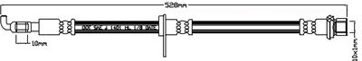 JBH1147R JURATEK Тормозной шланг