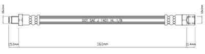 VBH818 MOTAQUIP Тормозной шланг