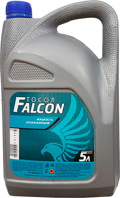 Тосол Falcon синий готовый FN0450P 5 л